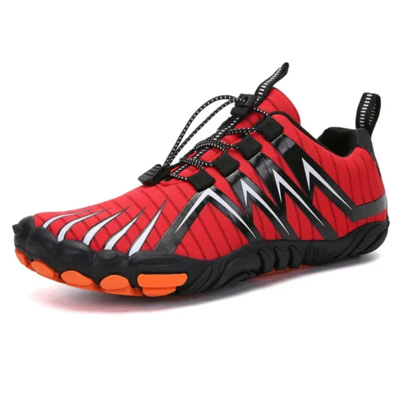 Barefoot Hiking Sneakers – Lightweight, Non-Slip - red1