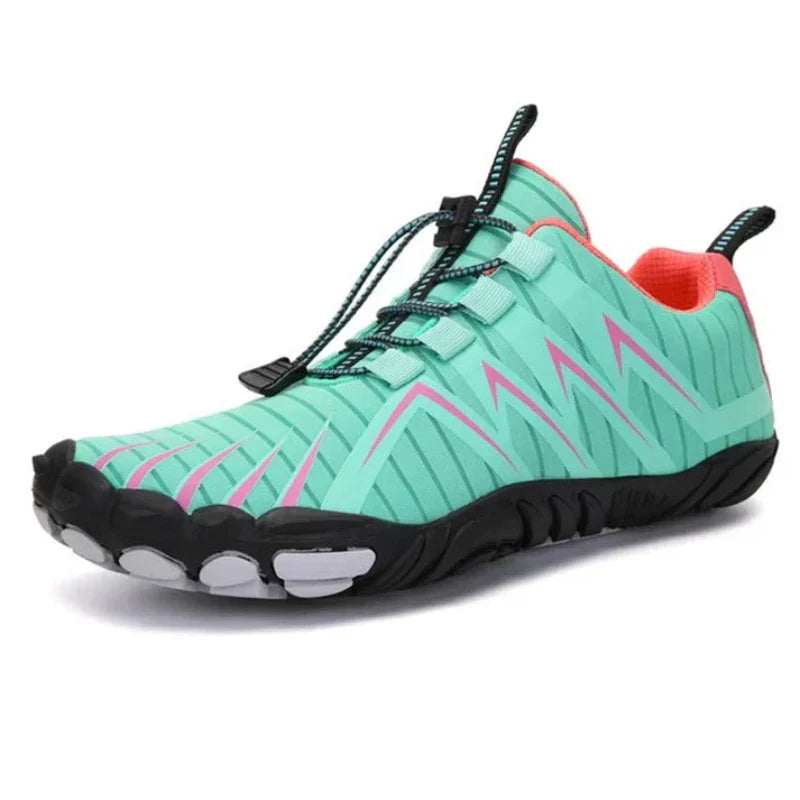 Barefoot Hiking Sneakers – Lightweight, Non-Slip - turquoise