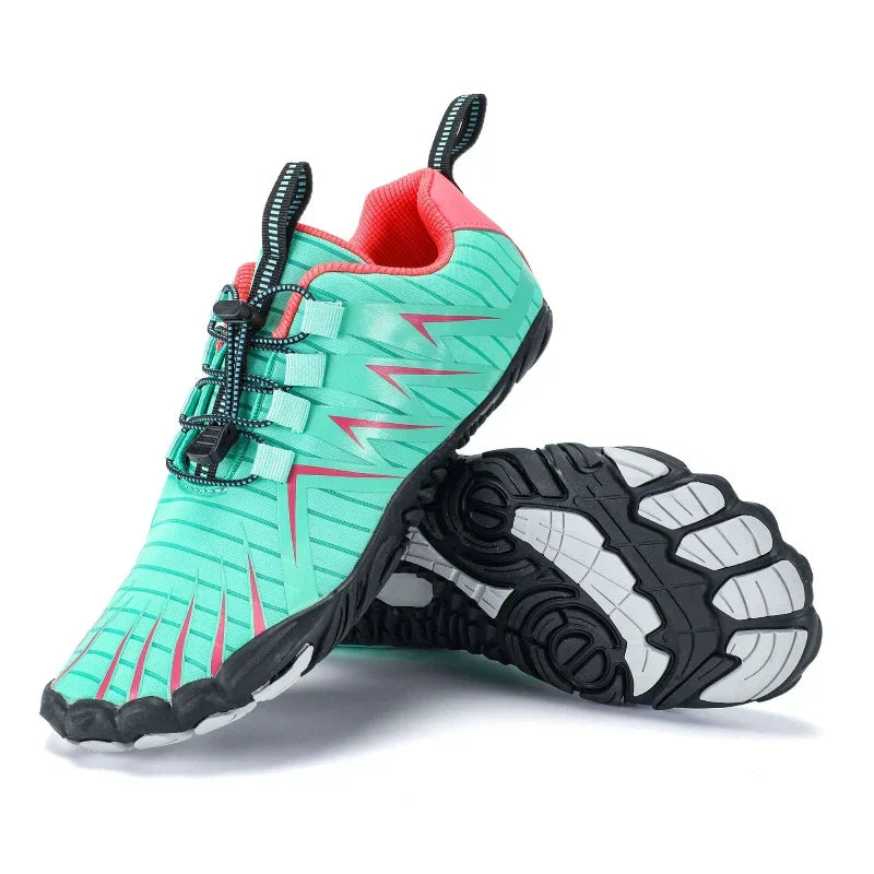 Barefoot Hiking Sneakers – Lightweight, Non-Slip - turquoise1