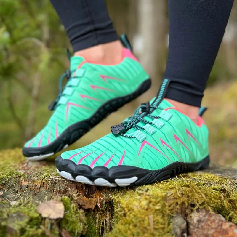 Barefoot Hiking Sneakers – Lightweight, Non-Slip - turquoise3