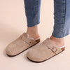 Boston comfortable & Warm Fur-Lined Slippers – Unisex apricot5