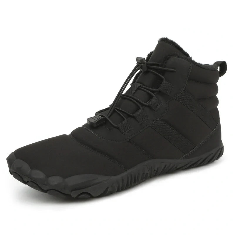 Warm Barefoot Winter Boots black