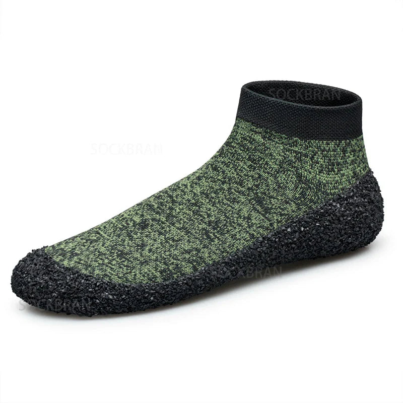 Breathable & Anti-Slip Barefoot Socks - Unisex green3