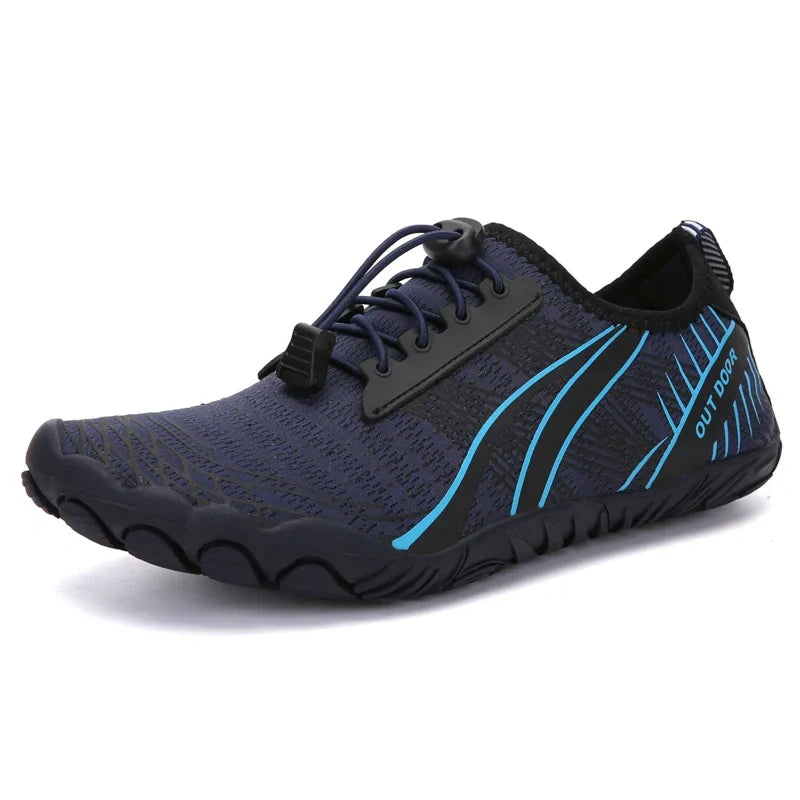 Breathable Anti-Slip Barefoot Water Sneakers - unisex blue