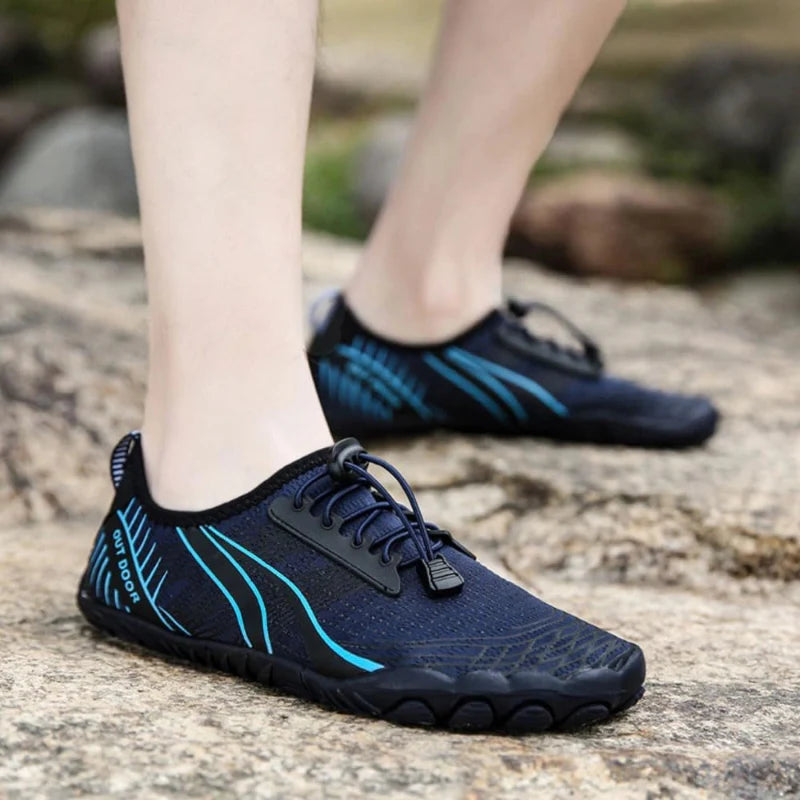 Breathable Anti-Slip Barefoot Water Sneakers - unisex blue1