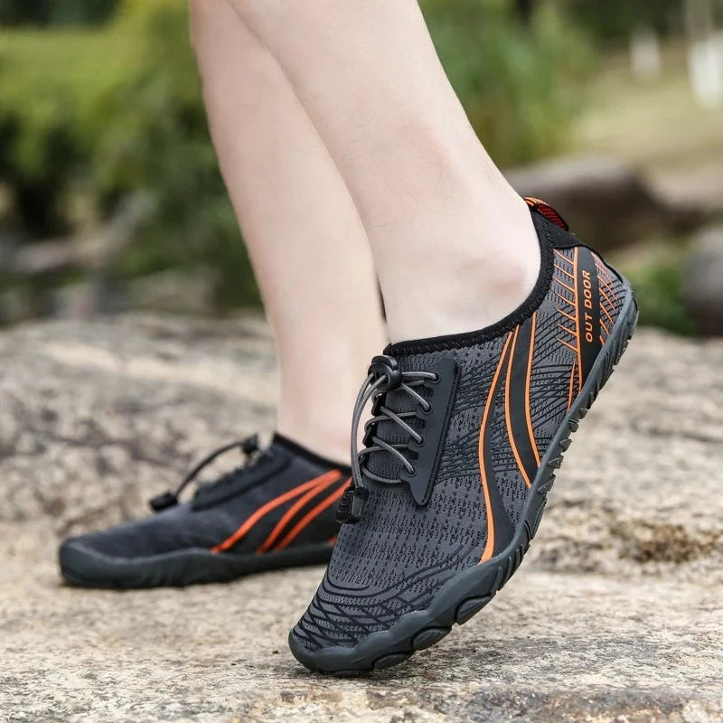 Breathable Anti-Slip Barefoot Water Sneakers - unisex grey1