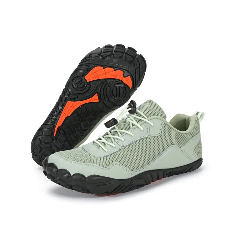 Breathable Barefoot Hiking Sneakers light green