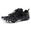 Breathable Barefoot Hiking Trainers black