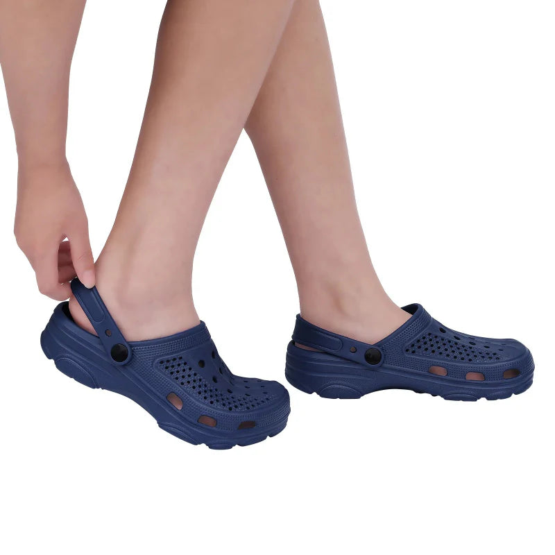 Breathable & Non-Slip Clogs blue1