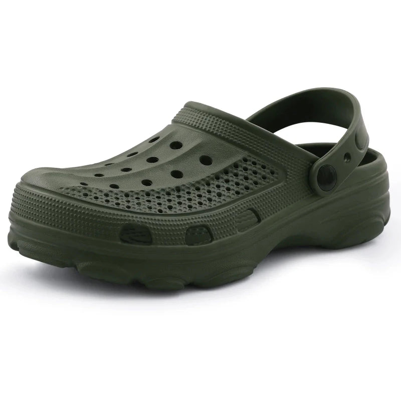 Breathable & Non-Slip Clogs green