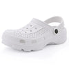 Breathable & Non-Slip Clogs white