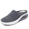 Breathable Orthopedic Diabetic Slippers - For Women gray