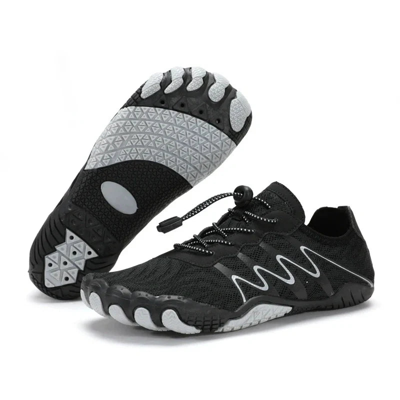 Breathable & Quick-Drying Barefoot Aquatic Sneakers black