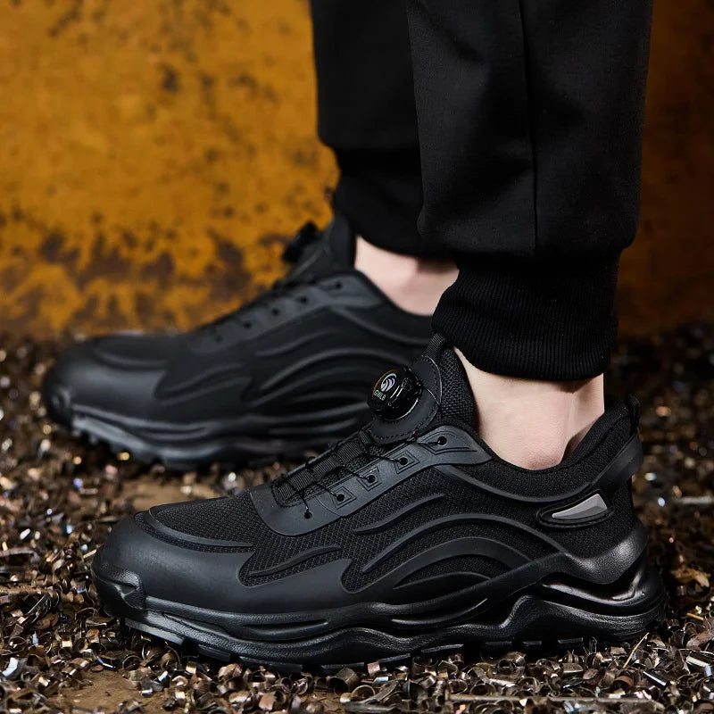 Breathable Safety Sneakers with Twist-Lock Closure4