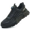Breathable Safety Sneakers with Twist-Lock Closure