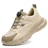 Breathable Safety Sneakers with Twist Lock beige