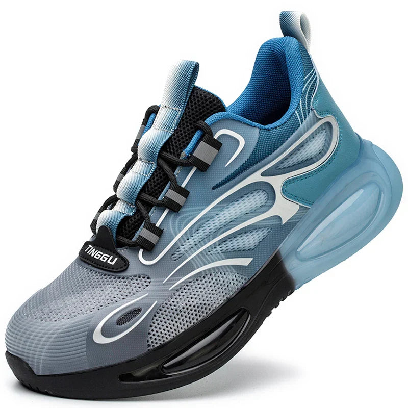 Breathable & Shock-Absorbing Safety Sneakers