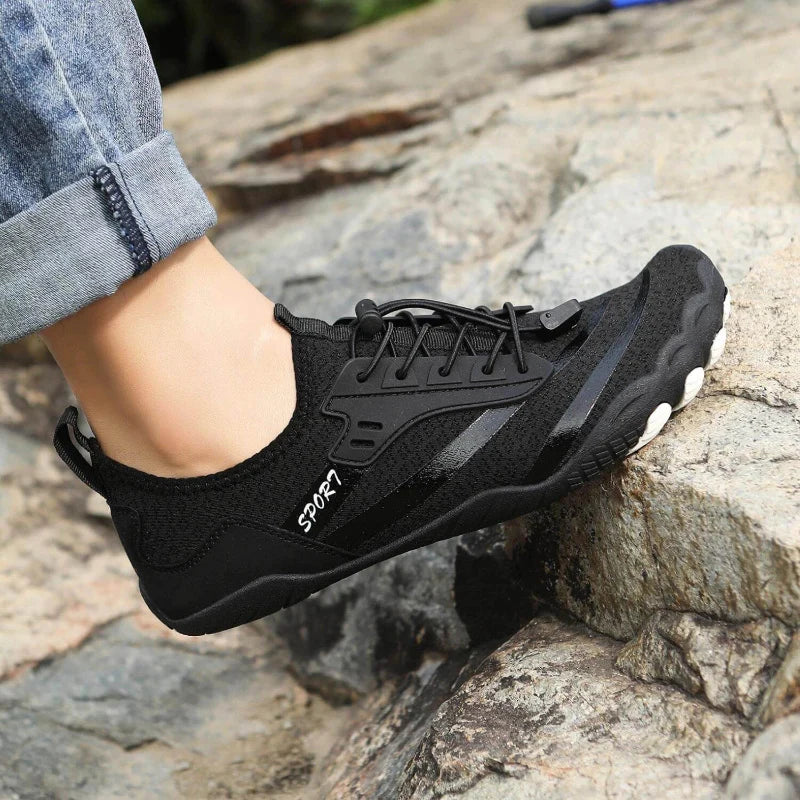 Breathable & Wide Barefoot Shoes - Unisex black1