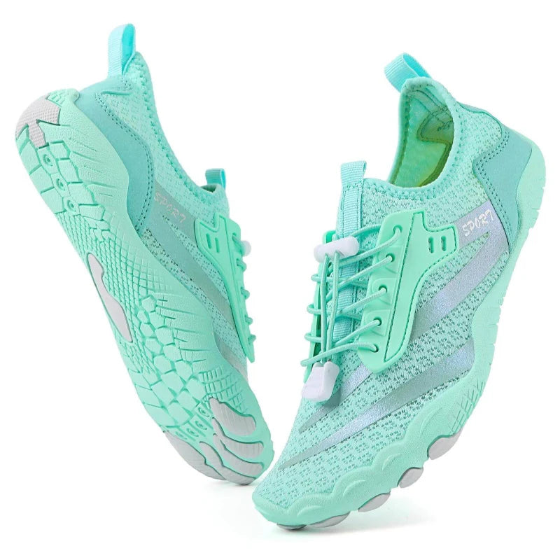Breathable & Wide Barefoot Shoes - Unisex turquoise