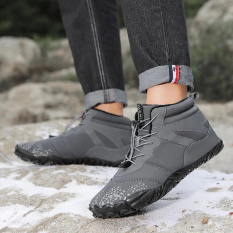 Comfortable & Anti-Slip Barefoot Winter Boots – Unisex grey1