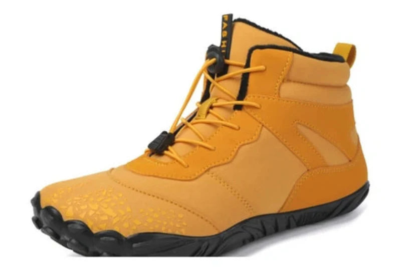 Comfortable & Anti-Slip Barefoot Winter Boots – Unisex yellow