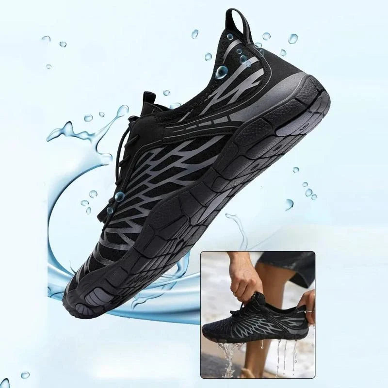 Comfortable & Breathable Barefoot Water Sneakers – Unisex black2