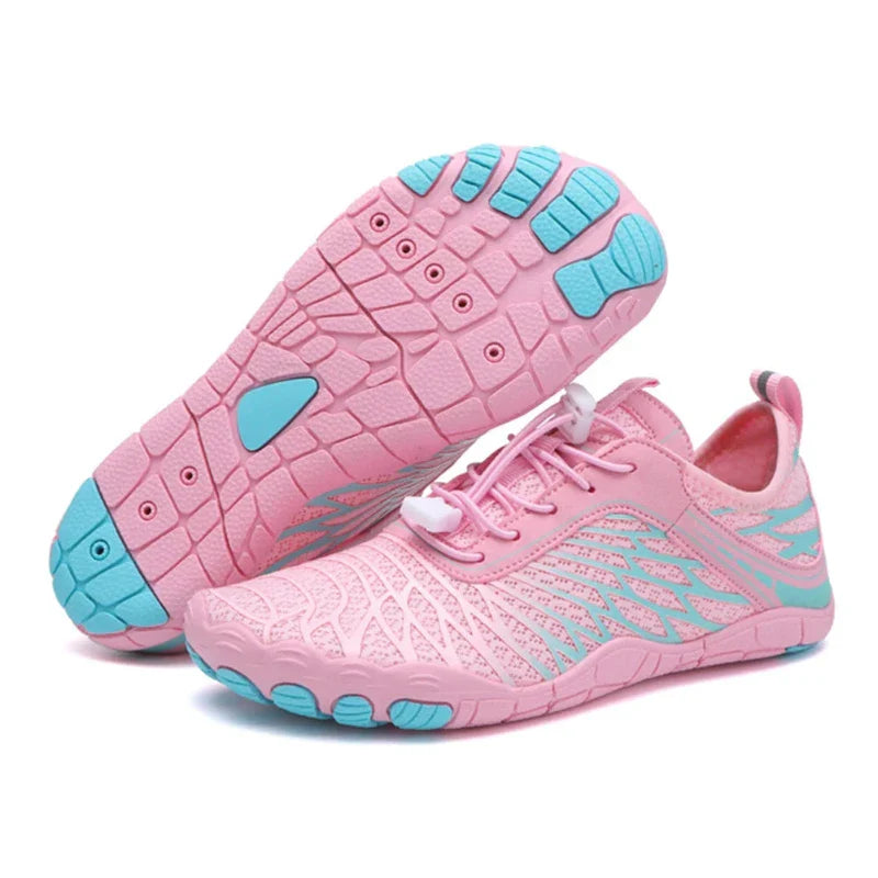 Comfortable & Breathable Barefoot Water Sneakers – Unisex pink