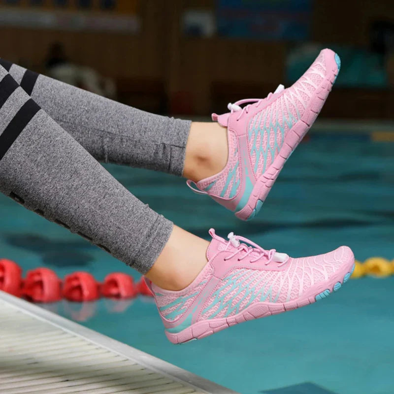 Comfortable & Breathable Barefoot Water Sneakers – Unisex pink3