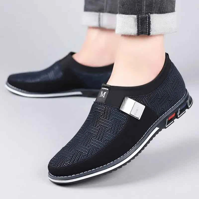 Comfortable & Breathable Moccasin blue2
