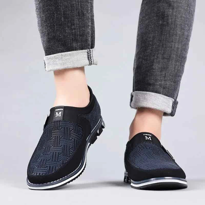 Comfortable & Breathable Moccasin blue3