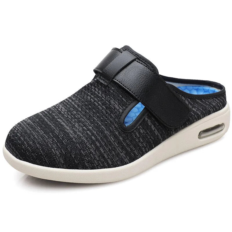 Comfortable & Breathable Orthopaedic Clogs blak grey