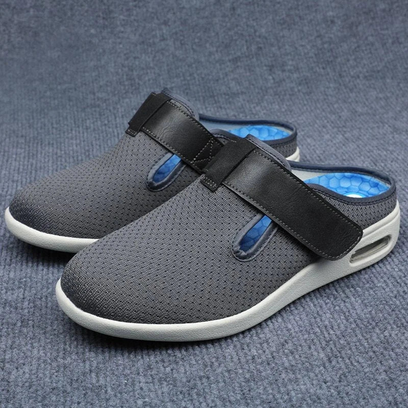 Comfortable & Breathable Orthopaedic Clogs dar grey1