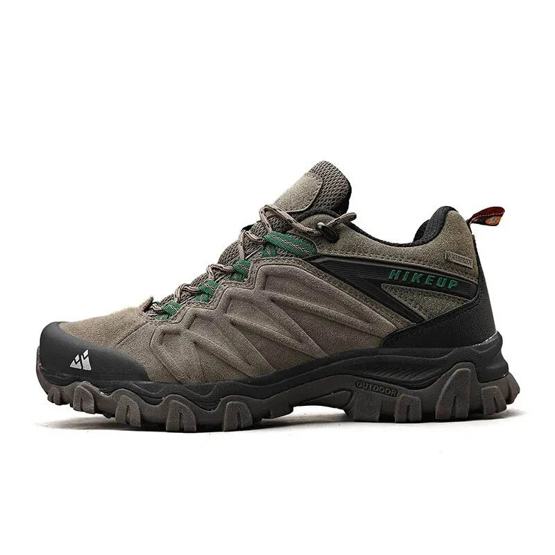 Comfortable & Breathable Outdoor Hiking  Sneakers - For Men khaki