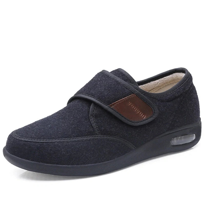 Comfortable Diabetic Orthopedic Shoes – Unisex black