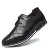 Comfortable Genuine Leather Moccasin black