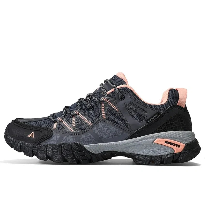 Comfortable & Lightweight Hiking Sneakers - For Women grey