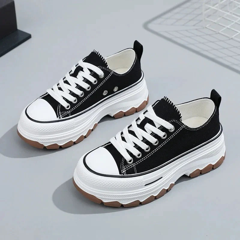 Comfortable & Platform Chunky Sneakers black2