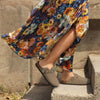 Comfortable Suede & Cork Clogs green1