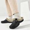 Comfortable & Waterproof Fur-Lined Clogs - Unisex black1