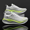 Cushioned & Breathable Sports Sneakers white