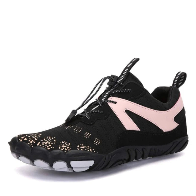 Fast-Drying Barefoot Aqua Sneakers black pink