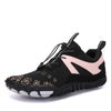 Fast-Drying Barefoot Aqua Sneakers black pink