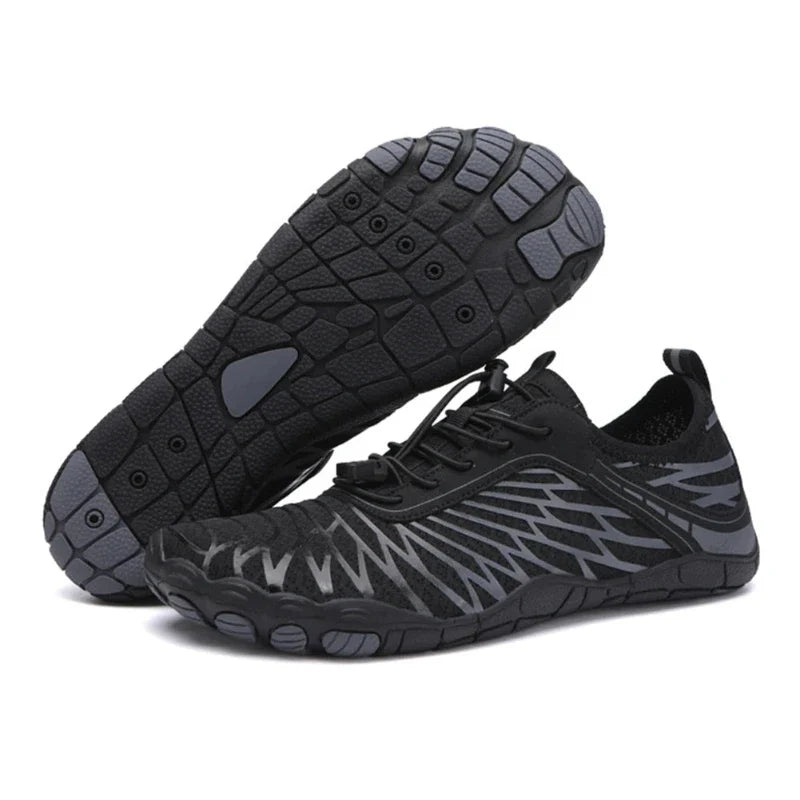 Fast-drying & Breathable barefoot sneakers black