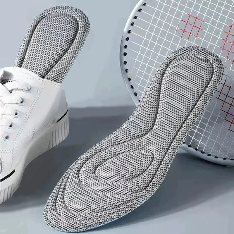 Flexible & Anti-Bacterial Memory Foam Insoles grey4