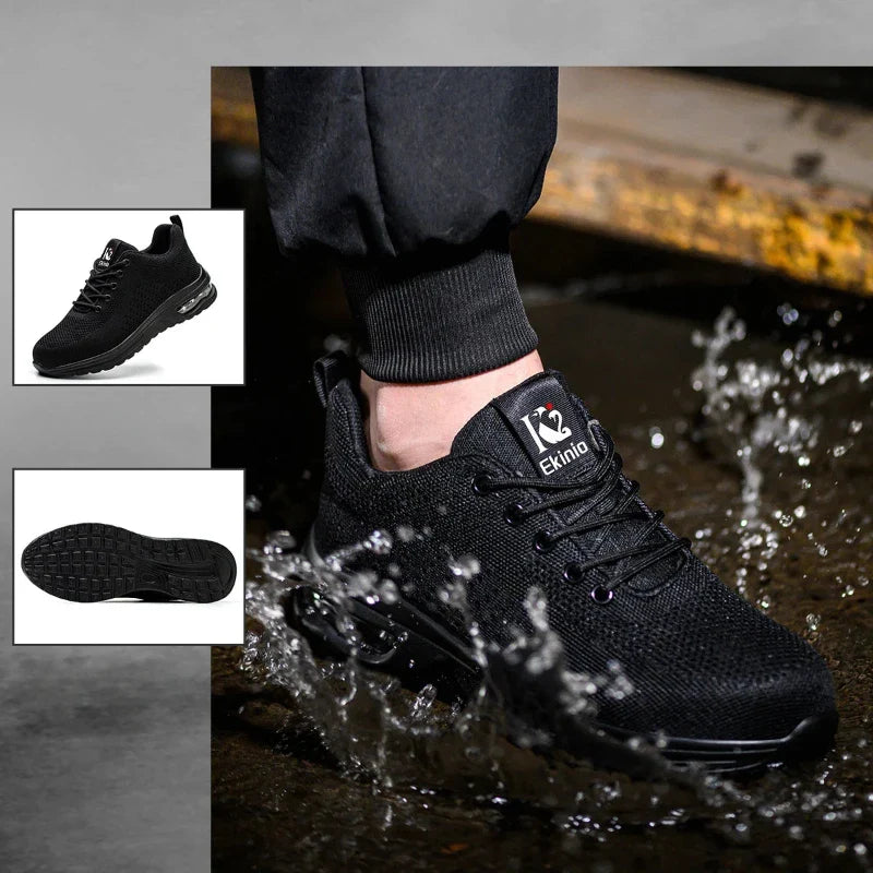 Flexible & Breathable Safety Sneakers - Unisex10