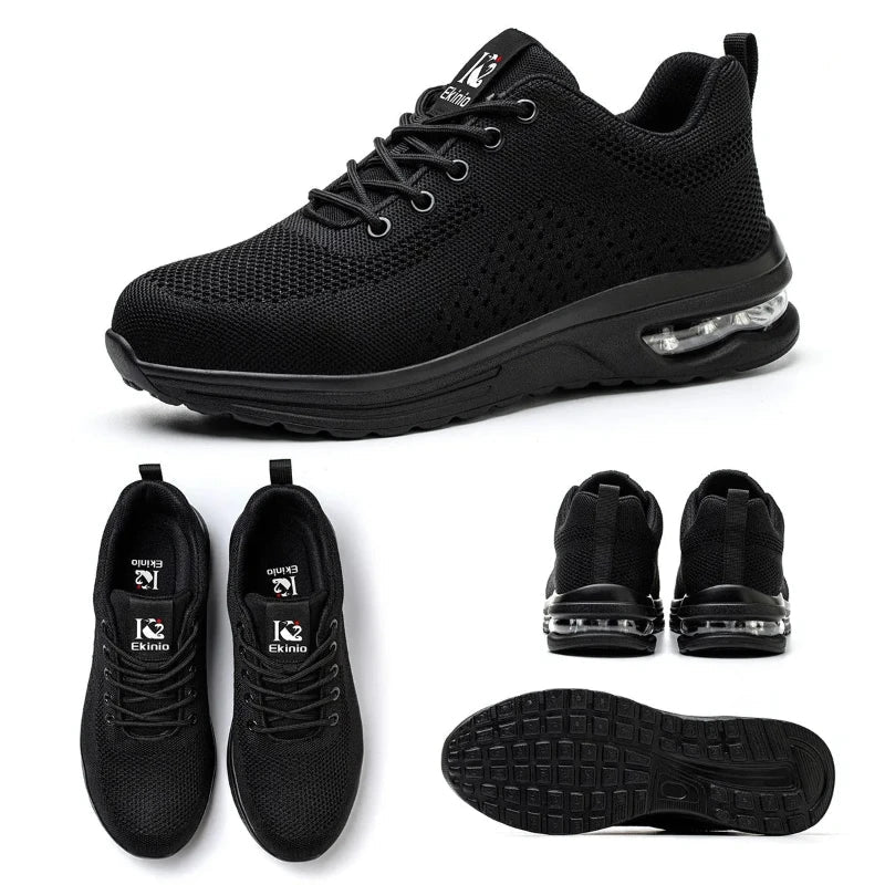 Flexible & Breathable Safety Sneakers - Unisex9