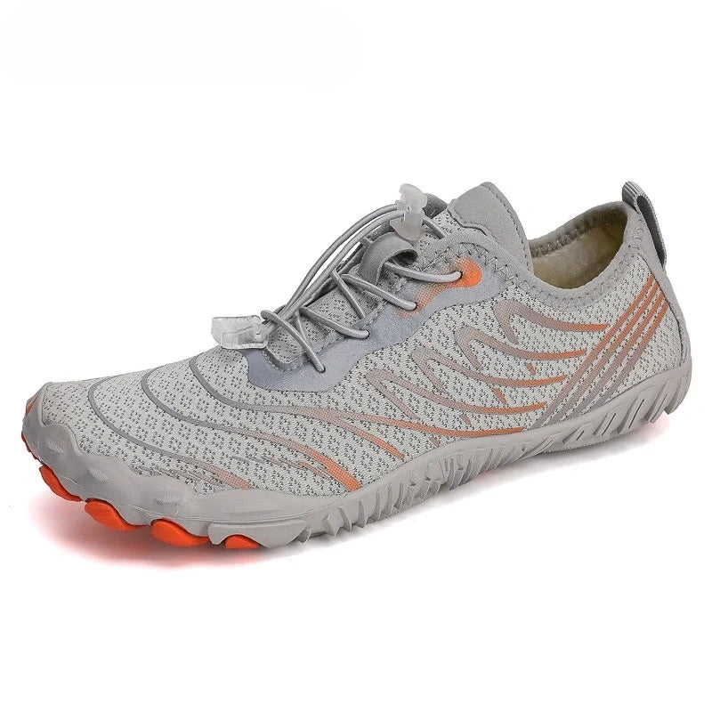 Flexible & Non-Slip Barefoot Trainers grey