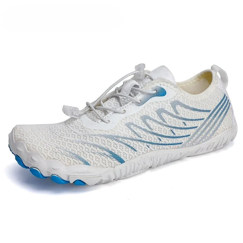 Flexible & Non-Slip Barefoot Trainers white