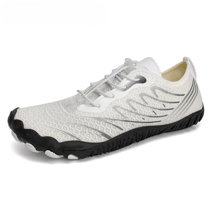 Flexible & Non-Slip Barefoot Trainers white black