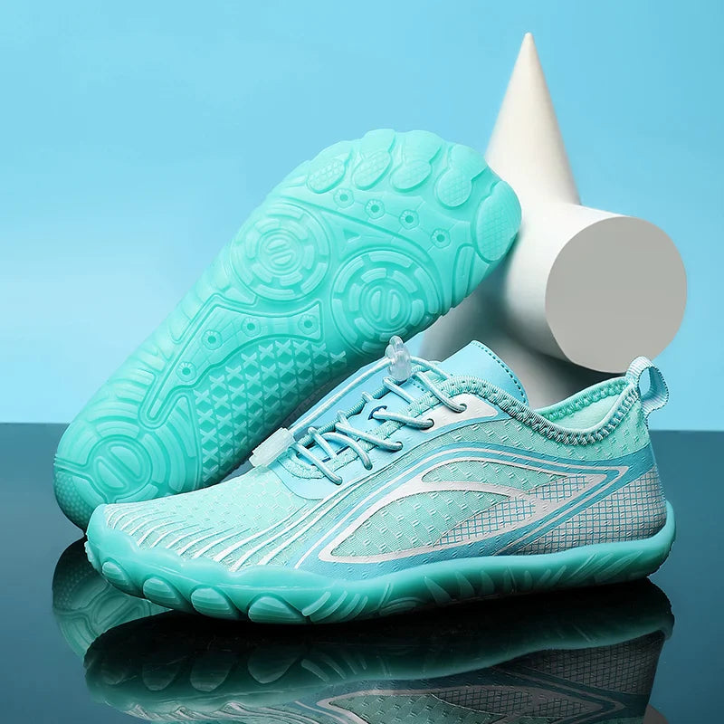 Flexible & Quick-Drying Barefoot Aquatic Sneakers cyan